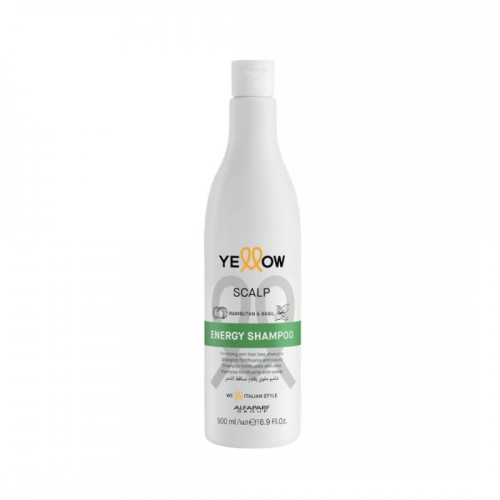 Yellow scalp energy shampoo 