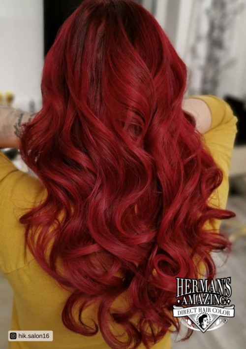 Herman's Amazing -  Scarlett Rogue Red