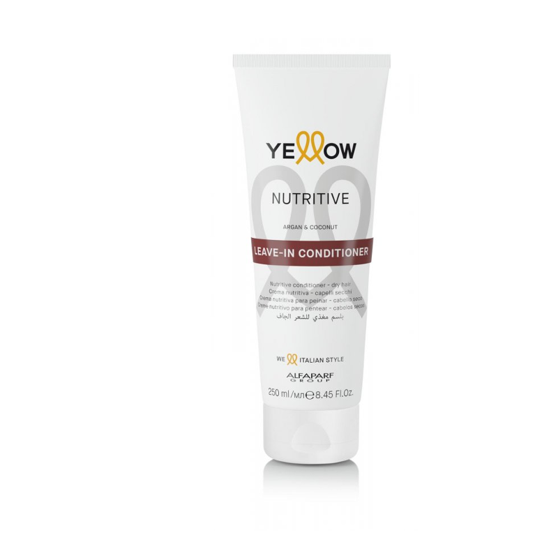Yellow nutritive leave-in condittioner