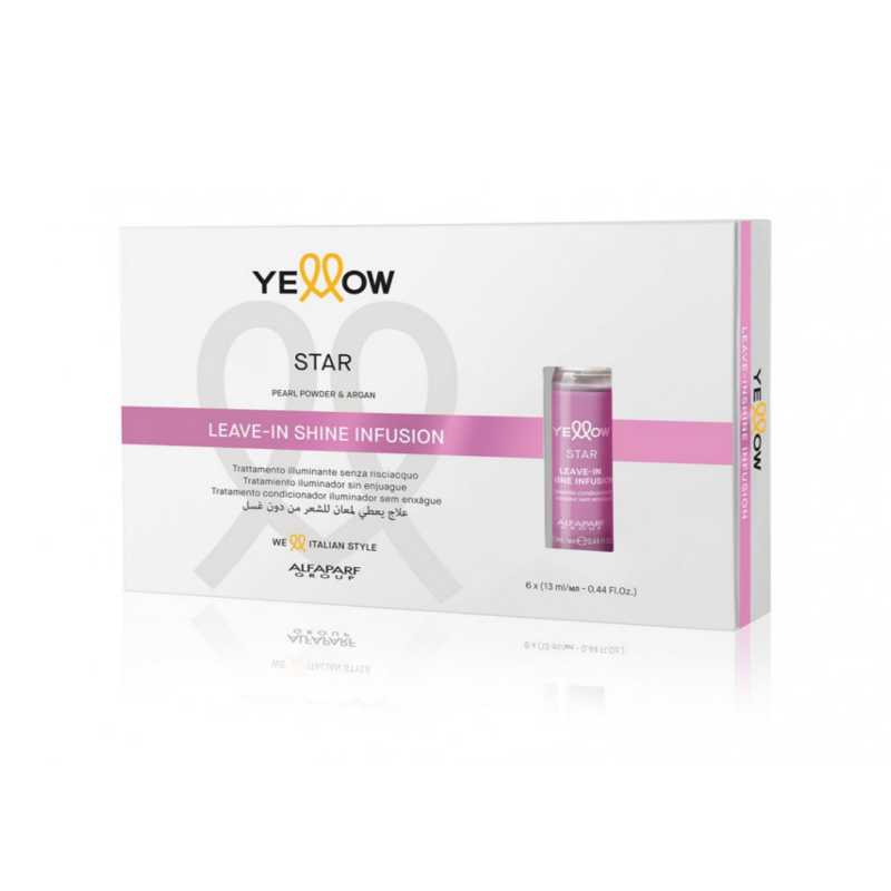  Yellow star leave-in shine infuse