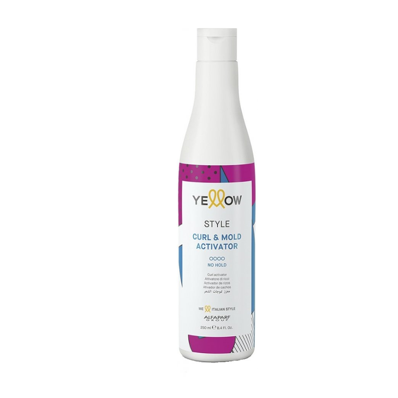 Yellow style curl&mold activator